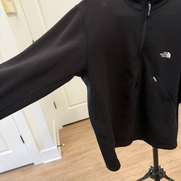 The North Face Summit Series Softshell Half Zip Jacket Black Mens Large - Picture 7 of 14